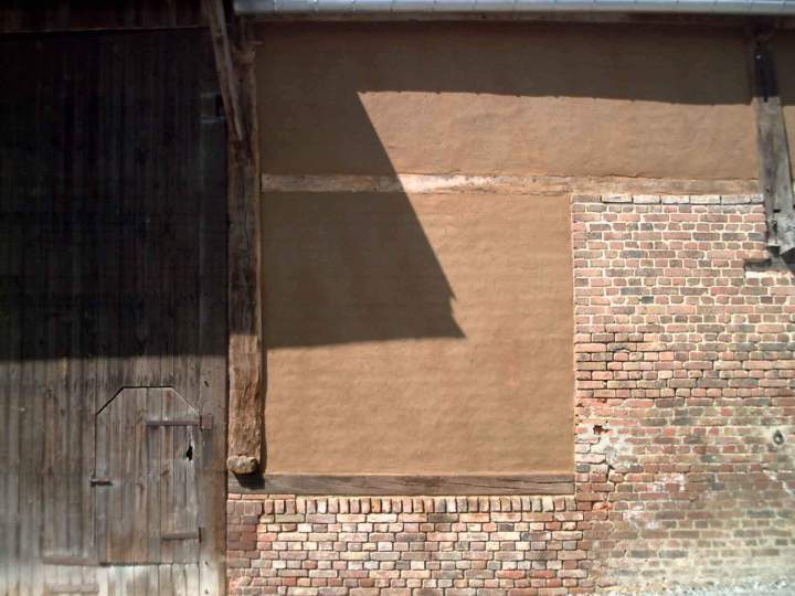 Rénovation d'une grange colombage et torchis 2 Laon